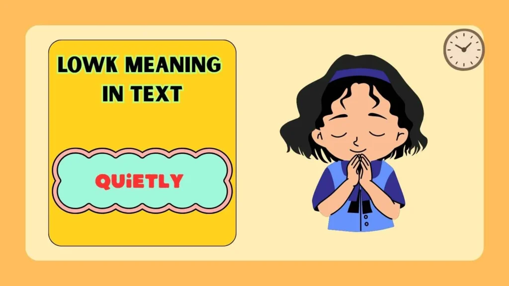 Lowk Meaning on Snap