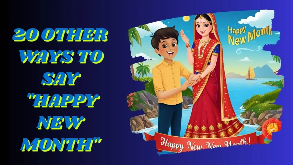 20 Other Ways to Say "Happy New Month"