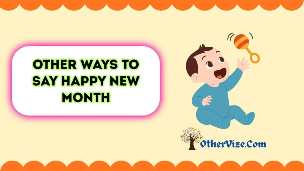 Happy new month baby message