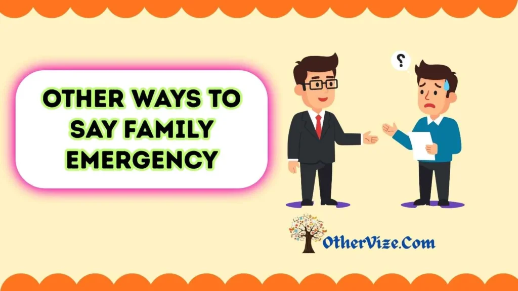 How to Say Family Problems Professionally