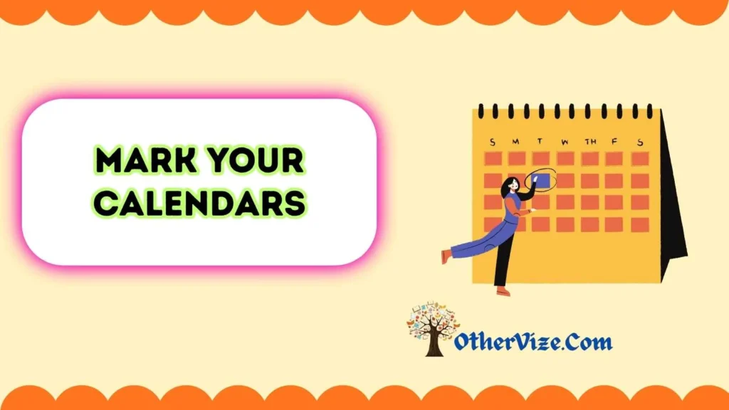 Mark Your Calendars Meaning