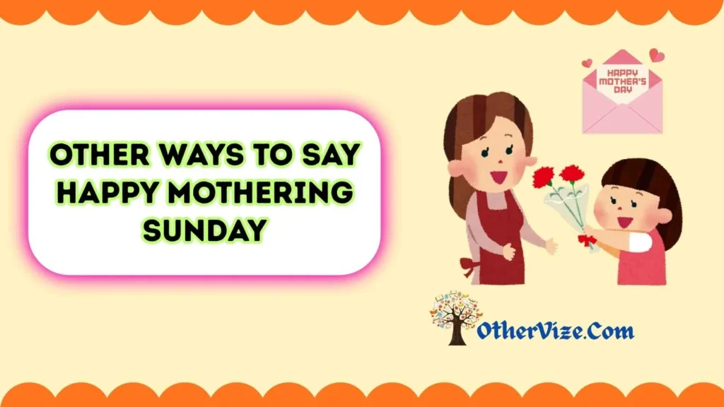 Touching Message for Mother’s Day