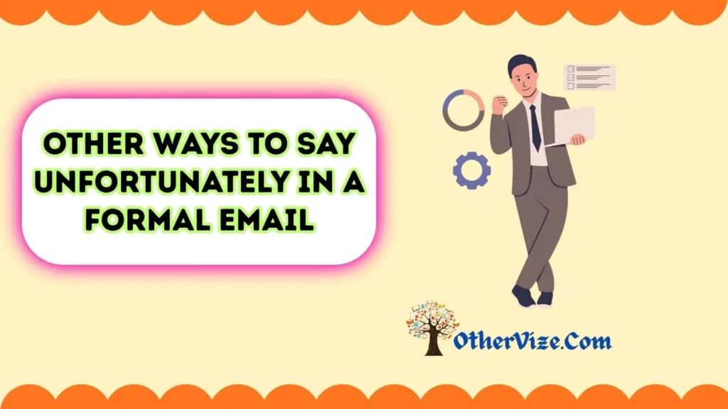 “Unfortunately” in a Professional Way