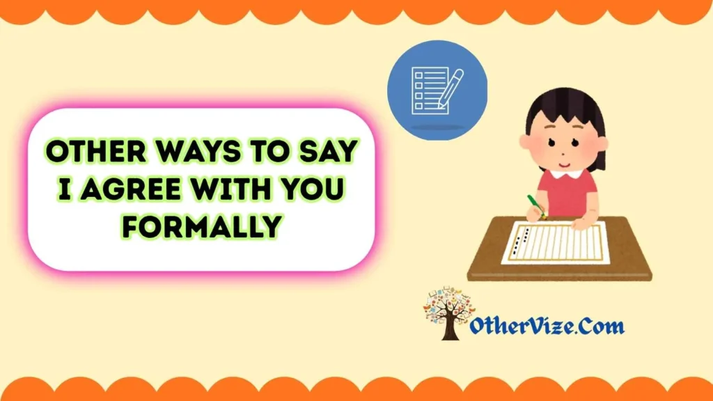 Another Word for “I Agree” in an Essay