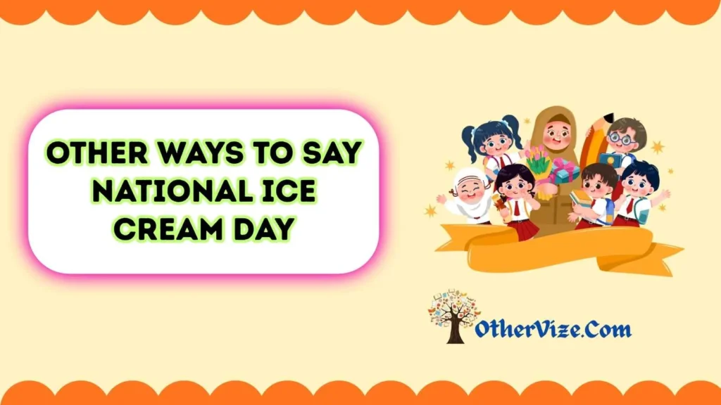 Ice Cream Day Celebration in School