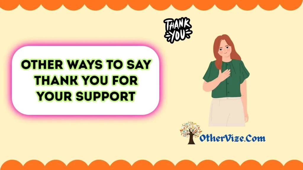 Words to Say Thank You and Appreciation