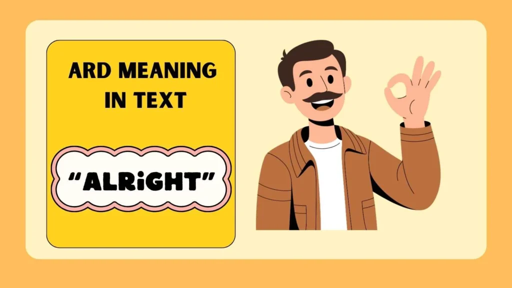 ard meaning in text