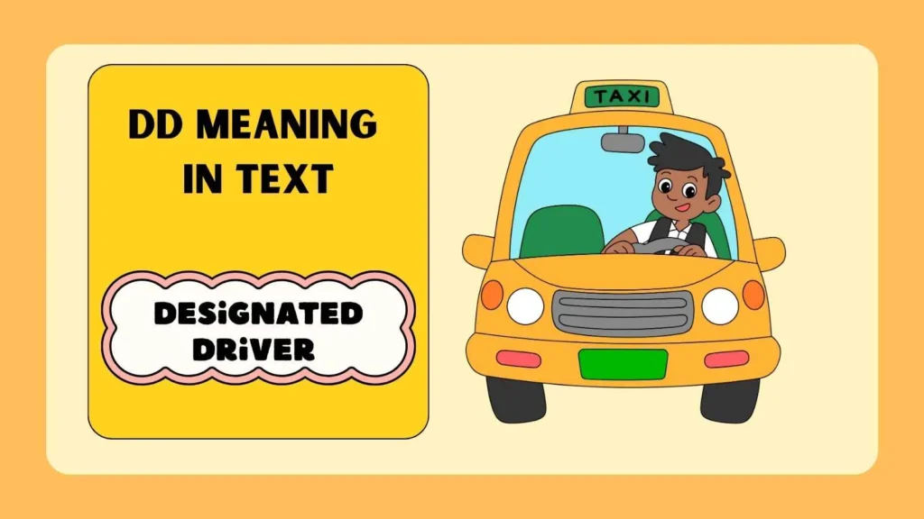 DD Meaning in Text