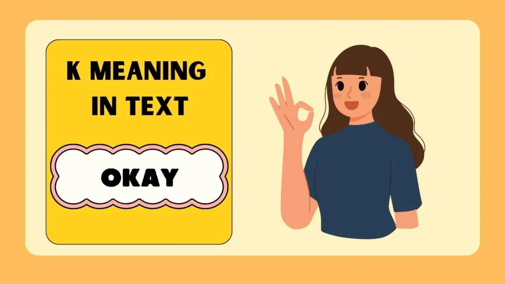 K Meaning in Text