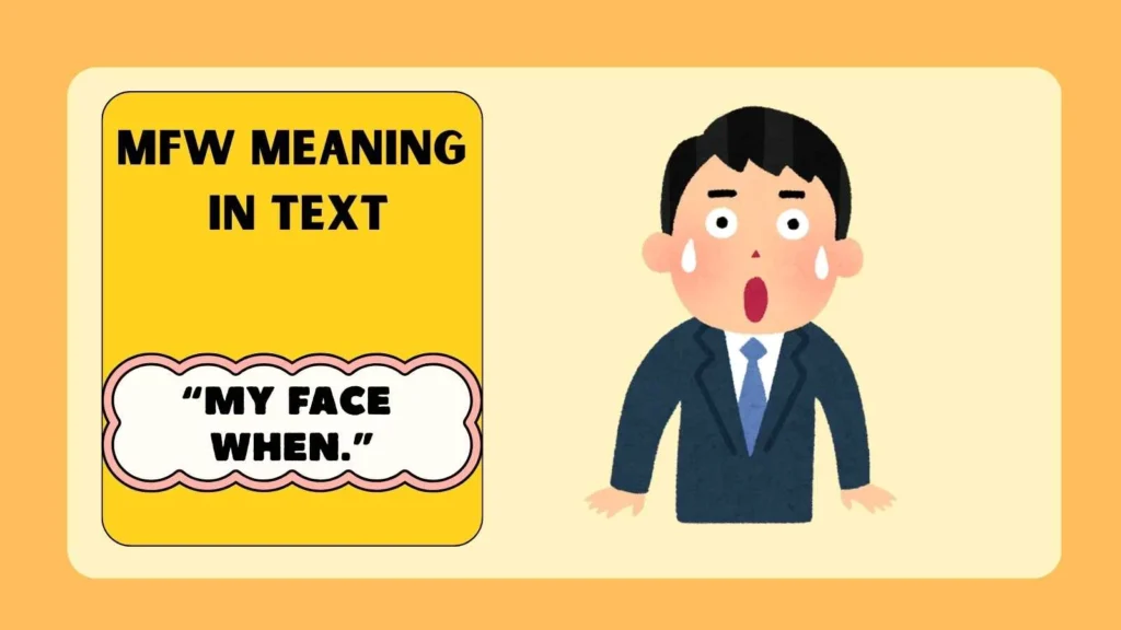 mfw meaning in text