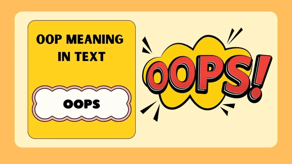 OOP Meaning in Text