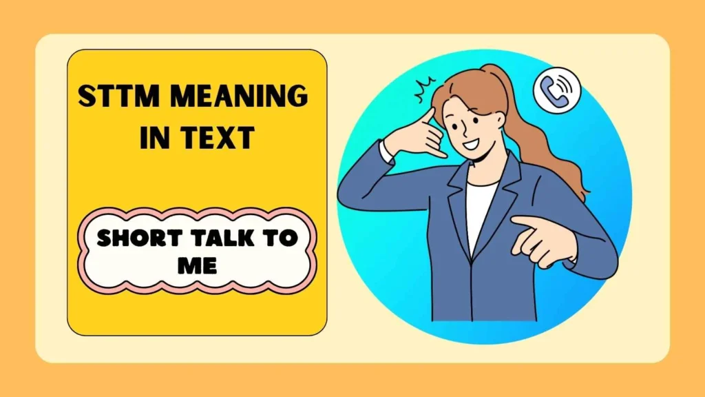 STTM Meaning in Text