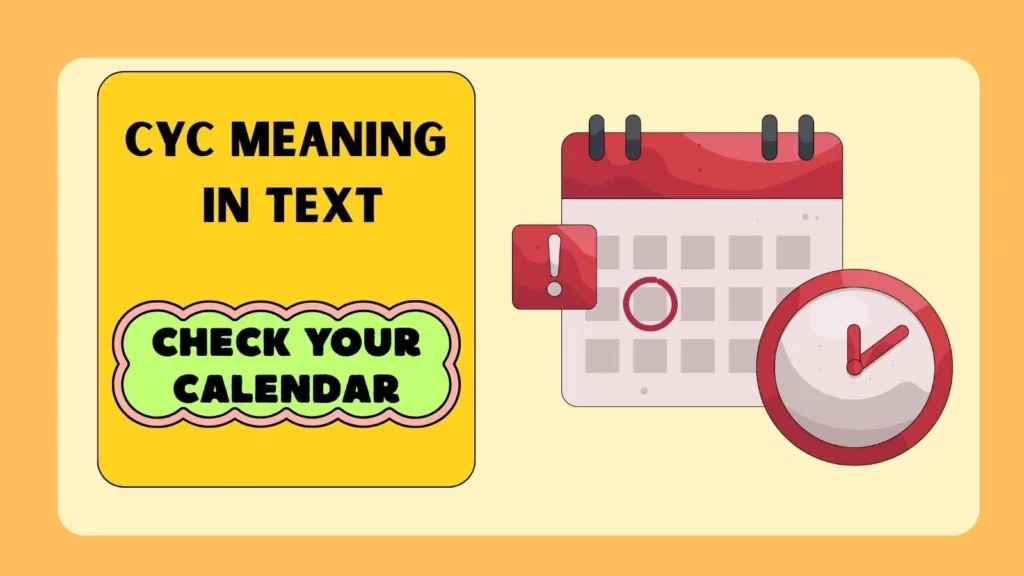 CYC Meaning in Text