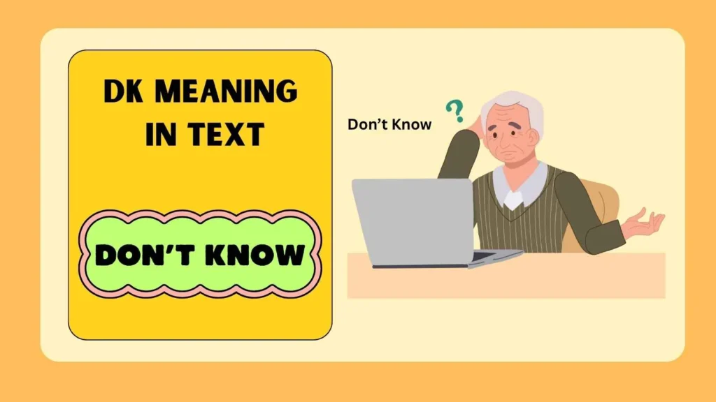 DK Meaning in Text