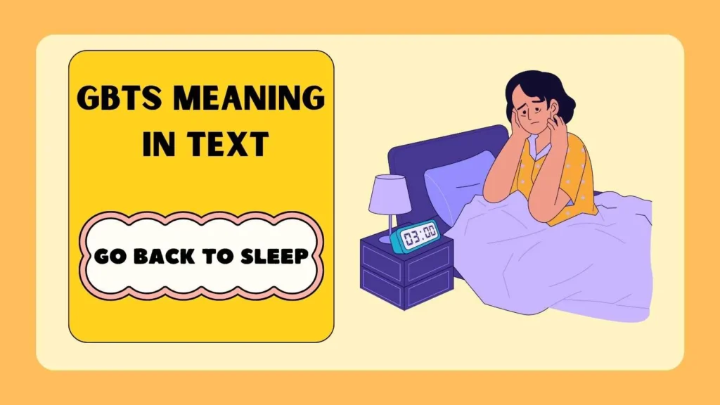 GBTS Meaning in Text