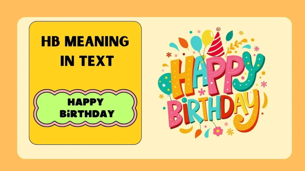 HB Meaning in Text