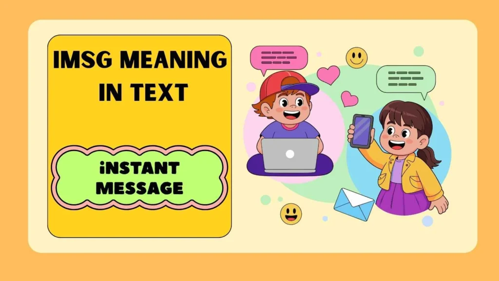 iMsg Meaning in Text