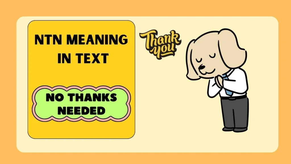 NTN Meaning in Text