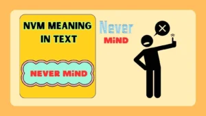 NVM Meaning in Text