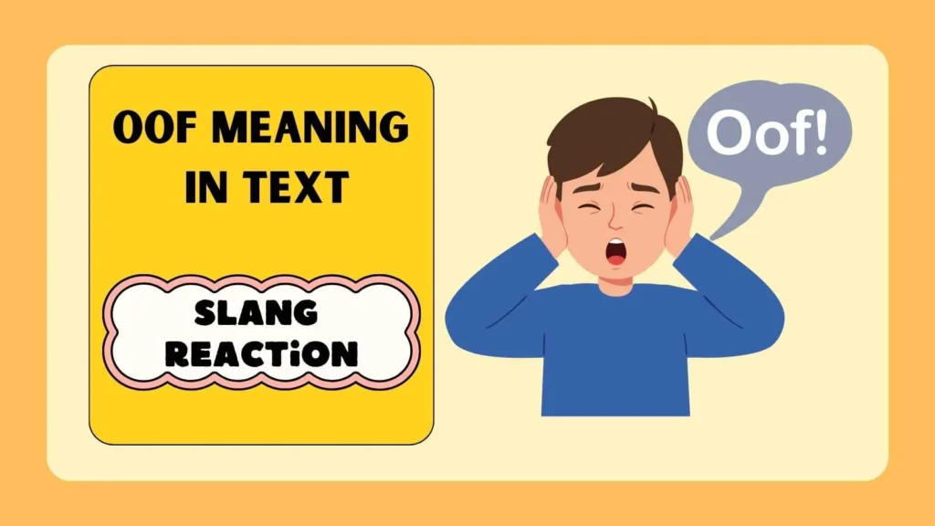 OOF Meaning in Text