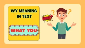 WY Meaning in Text