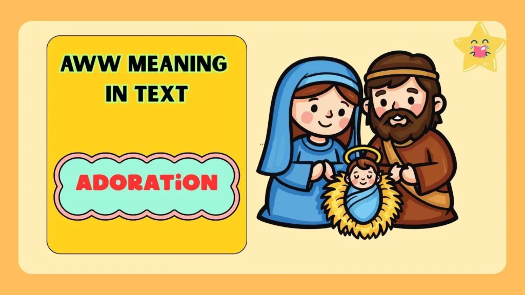 aww meaning in text