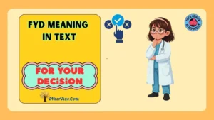 fyd meaning in text