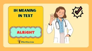 Ih Meaning in Text
